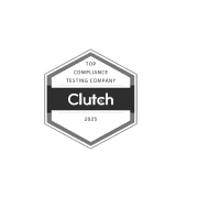 Clutch compliance testing company badge