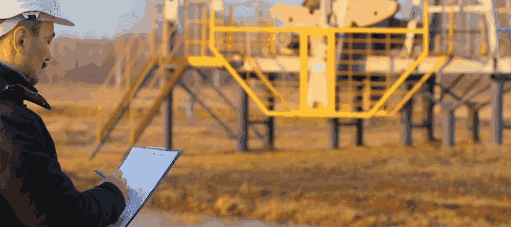 Oil and gas traders reviewing market data