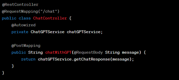 Implement the Chat Endpoint
