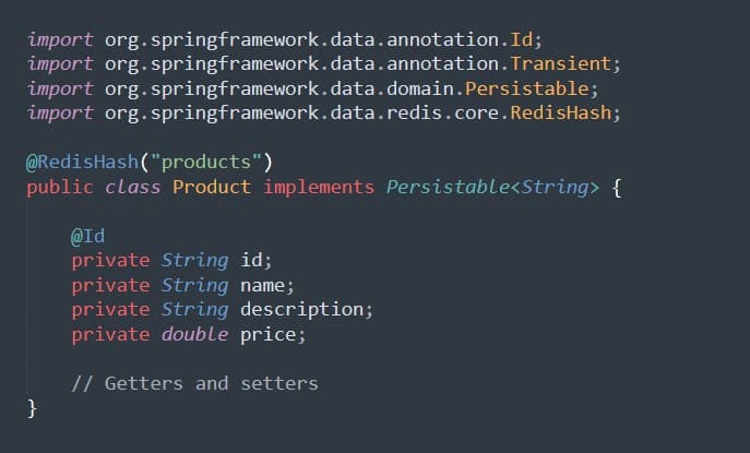 Step 4: Define Entity Classes