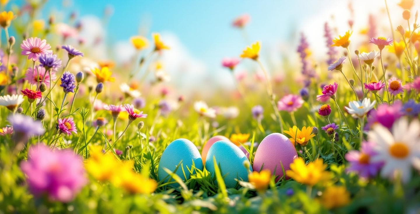 Easter office decorations