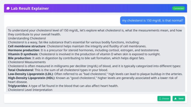 medical AI chatbot