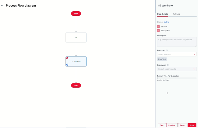 Business Process Automation application screen 8