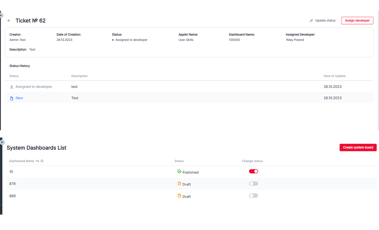 Elinext Data Visualization App Development dashboard screen 12