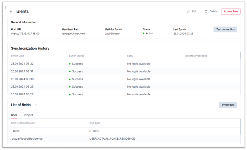 Elinext Data Visualization App Development dashboard screen 6