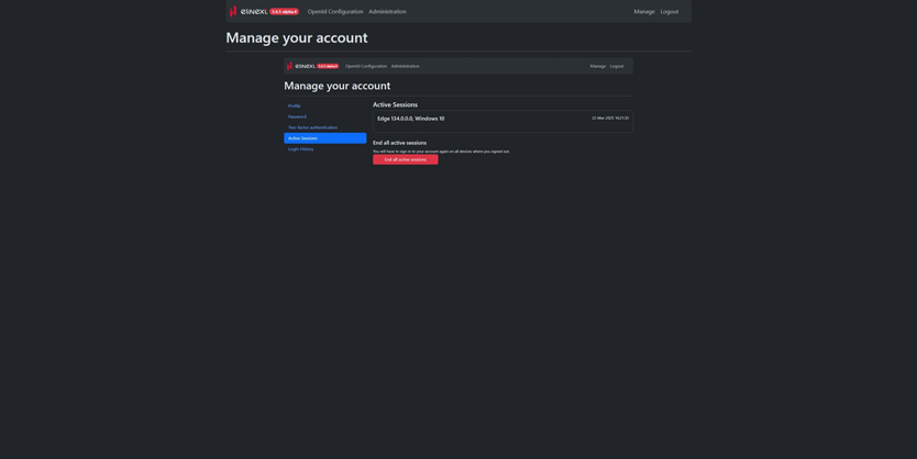 Elinext Identity Management 10