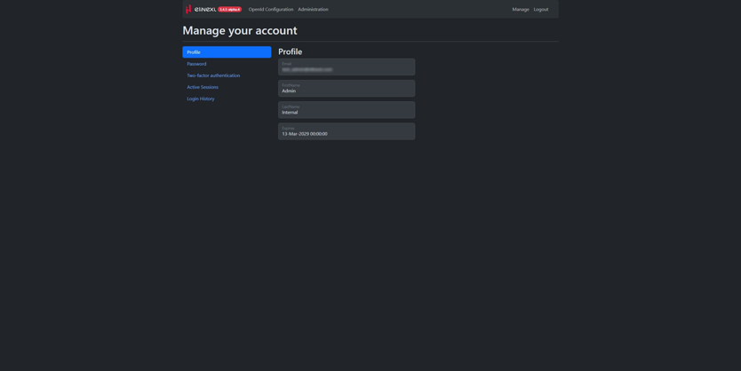 Elinext Identity Management 13