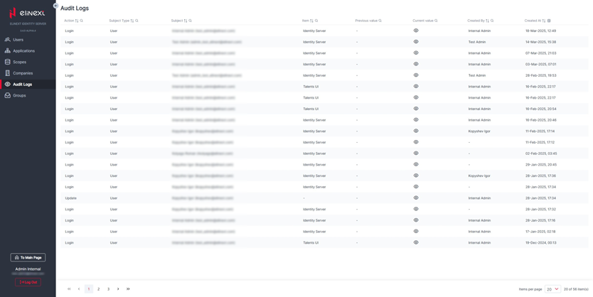 Elinext Identity Management 2