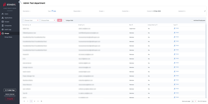 Elinext Identity Management 5