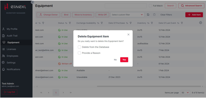Elinext Inventory Management app screenshot 10