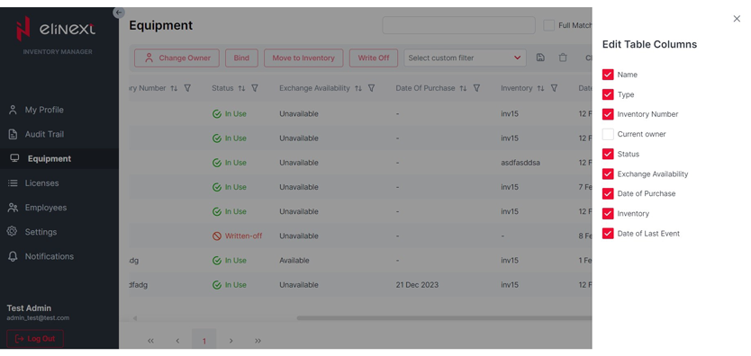 Elinext Inventory Management app screenshot 11
