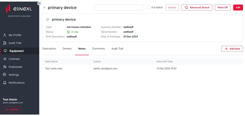 Elinext Inventory Management app screenshot 22