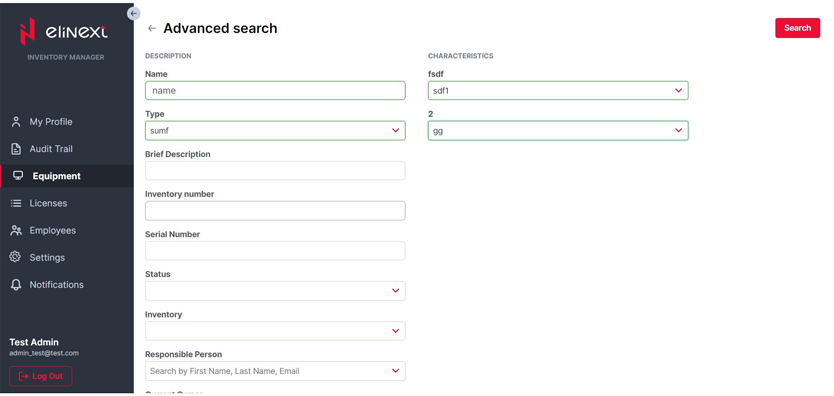 Elinext Inventory Management app screenshot 25