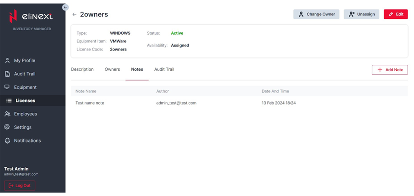 Elinext Inventory Management app screenshot 35