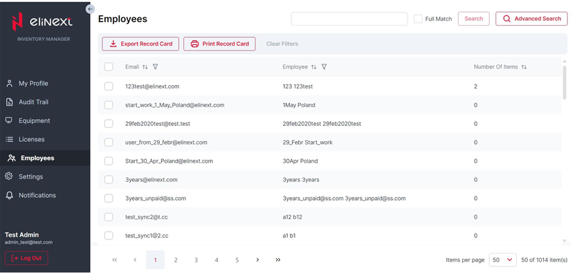 Elinext Inventory Management app screenshot 37