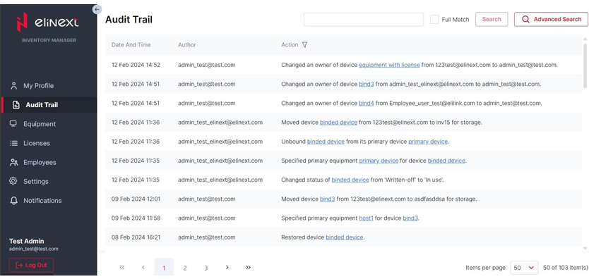 Elinext Inventory Management app screenshot 4