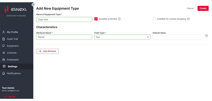 Elinext Inventory Management app screenshot 42