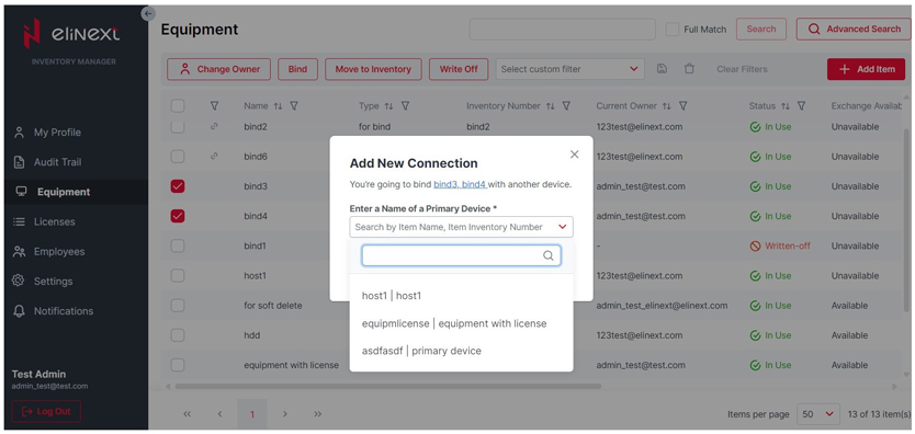 Elinext Inventory Management app screenshot 8