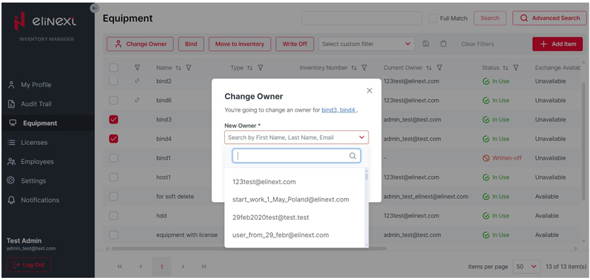 Elinext Inventory Management app screenshot 9