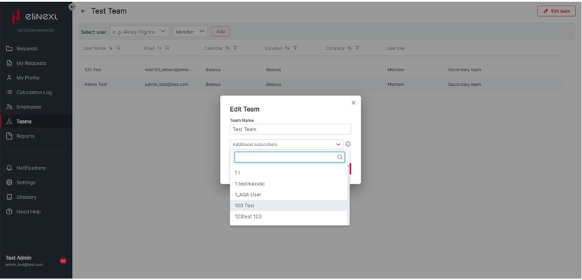 Leave Management App 22