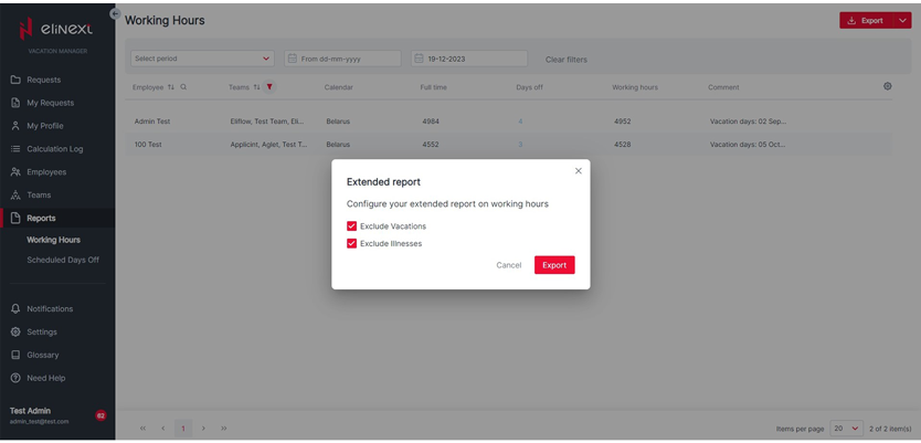 Leave Management App 30
