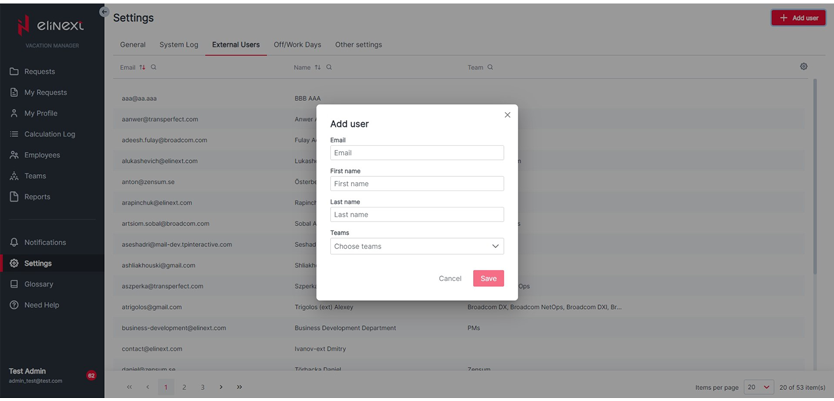 Leave Management App 40