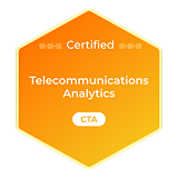 Telecommunications analytics certificate