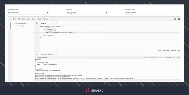 Testing the code