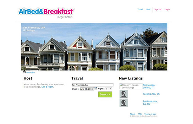 Airbnb front-page image