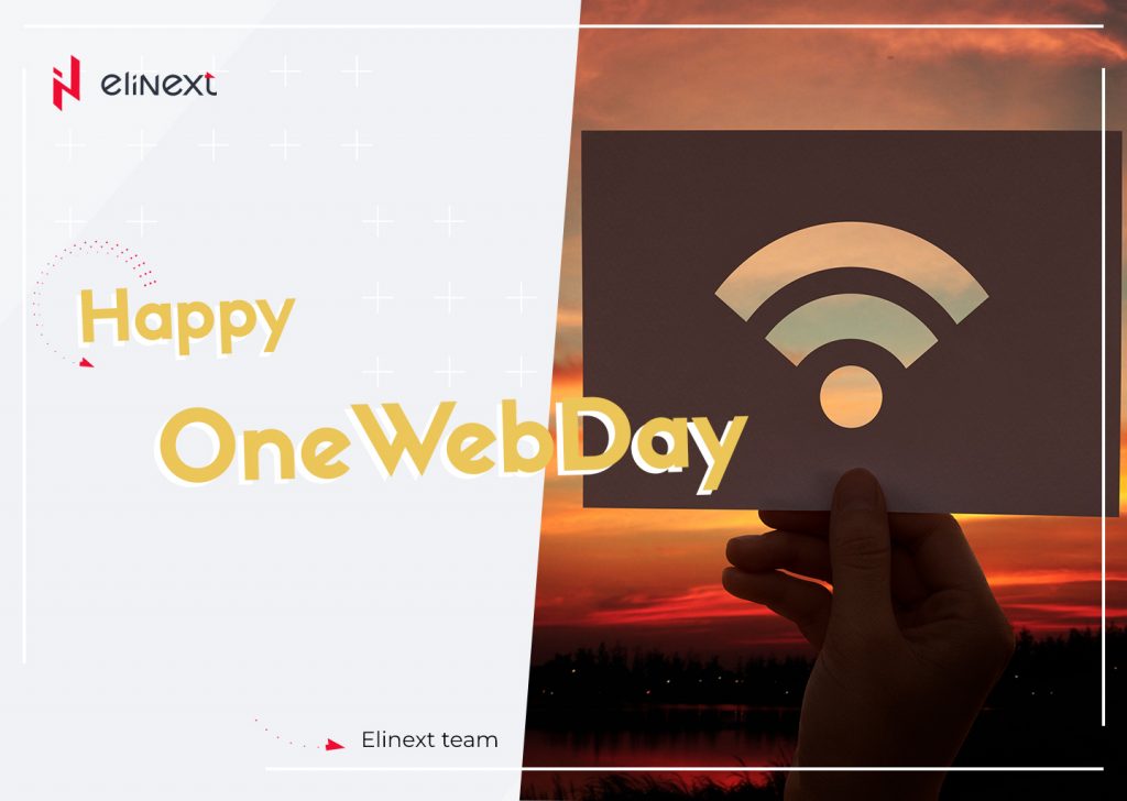 Happy One Web Day! Celebrate with Elinext 1