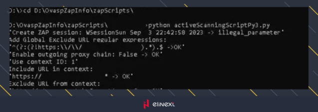 Run the Python script