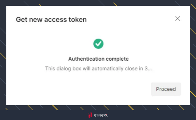 Click Get New Access Token