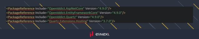 Adding and setting up Openiddict