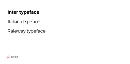 Number of typefaces