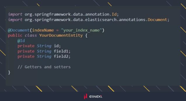 Define Elasticsearch Document Entity