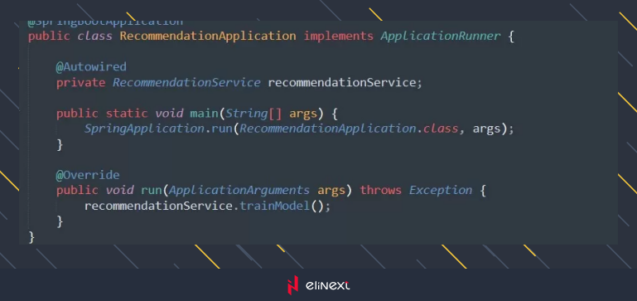 Application Runner for Training the Model