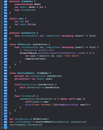 Protocol-Oriented MVVM Pattern
