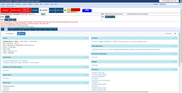 EHR-System von Elinext