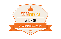 IoT app development company badge