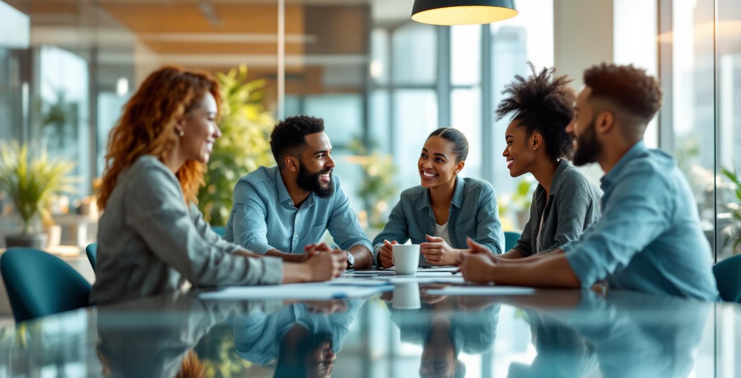 Outsourcing business discussion